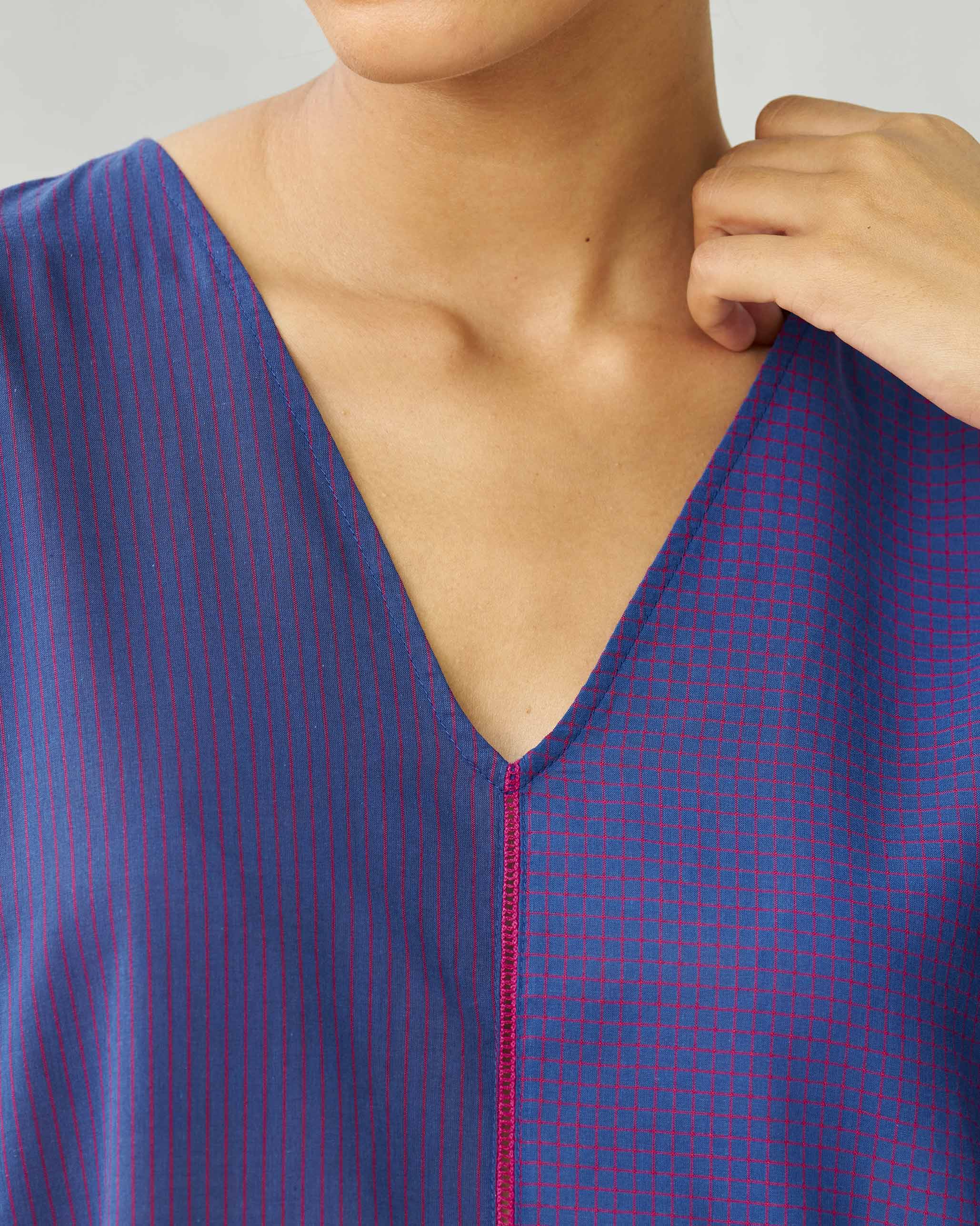 Jacaranda Kaftan - Purple & Berry