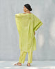 Lazy Sunday Tunic - Lime & Ivory