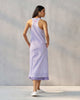 Racerback Sundress - Purple & White