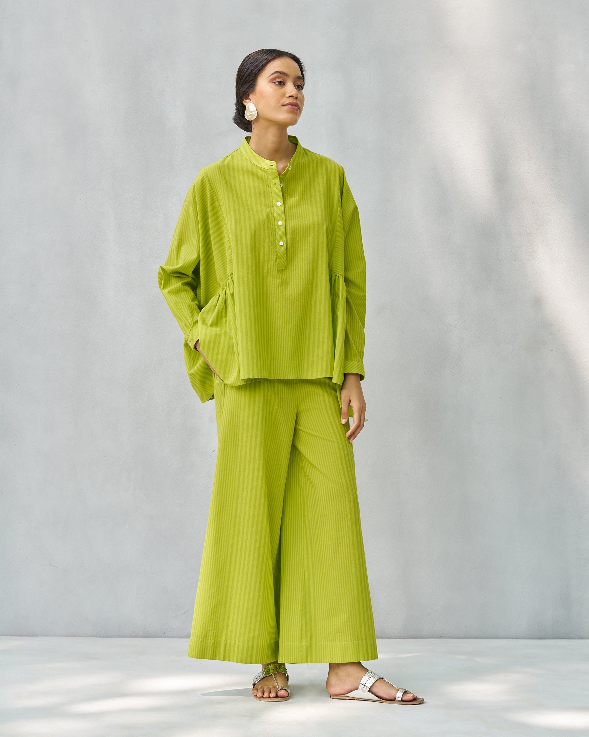 Basic Pyjamas - Lime