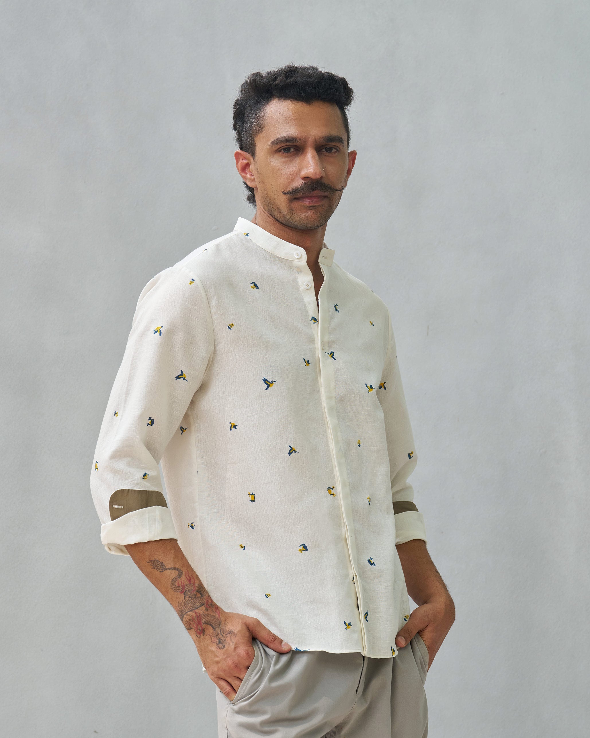 Matt Shirt - Ivory