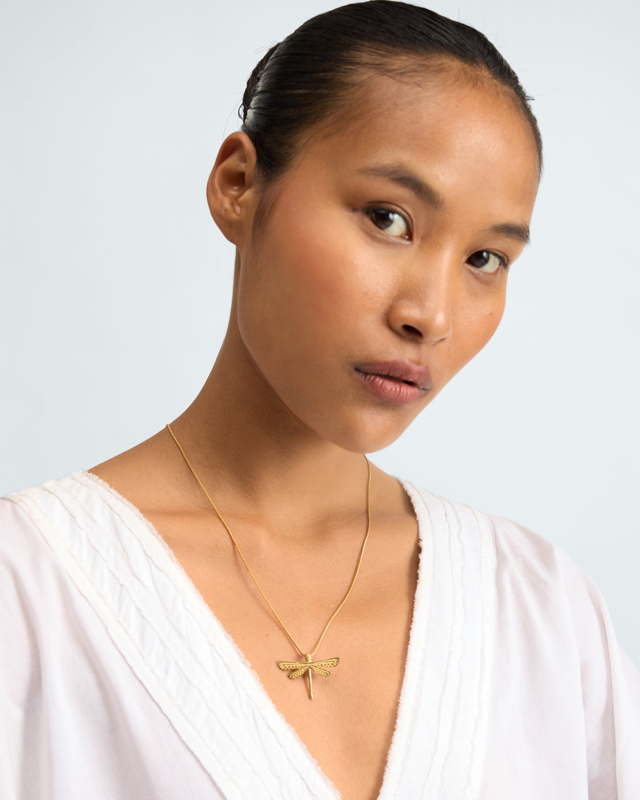 Dragonfly Charm - Gold