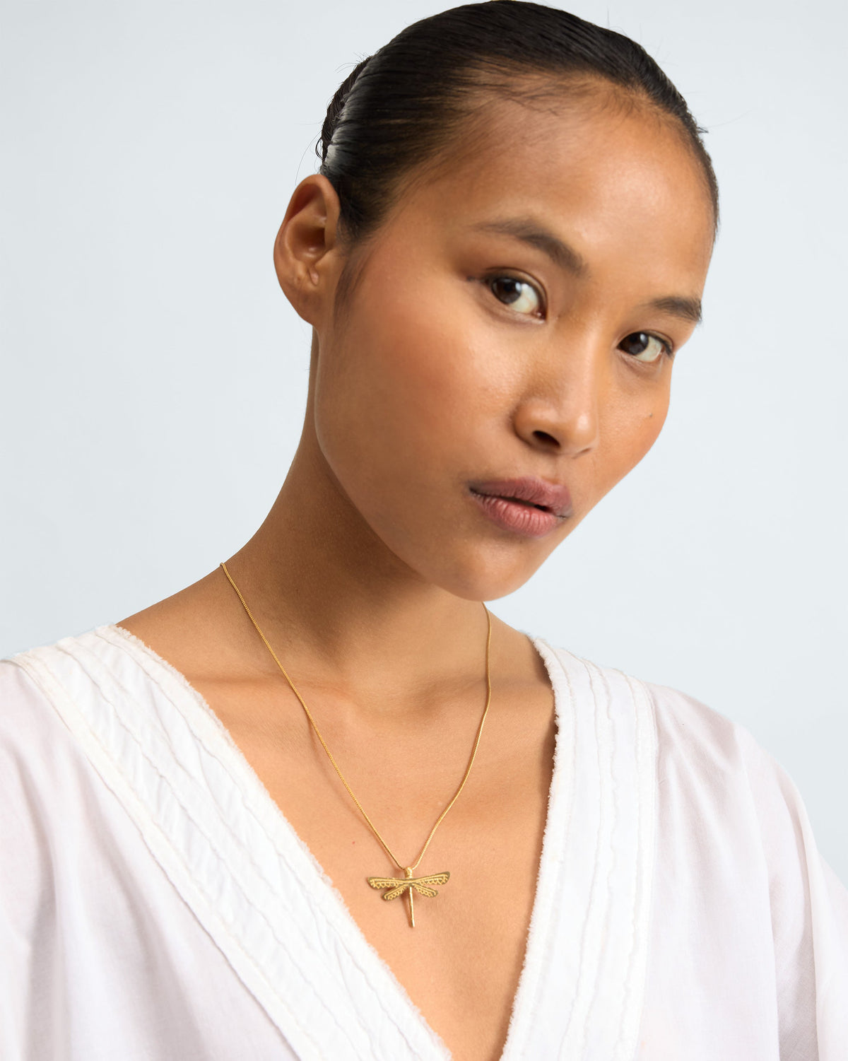 Dragonfly Charm - Gold