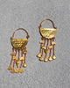 Jhil mil Earrings - Gold