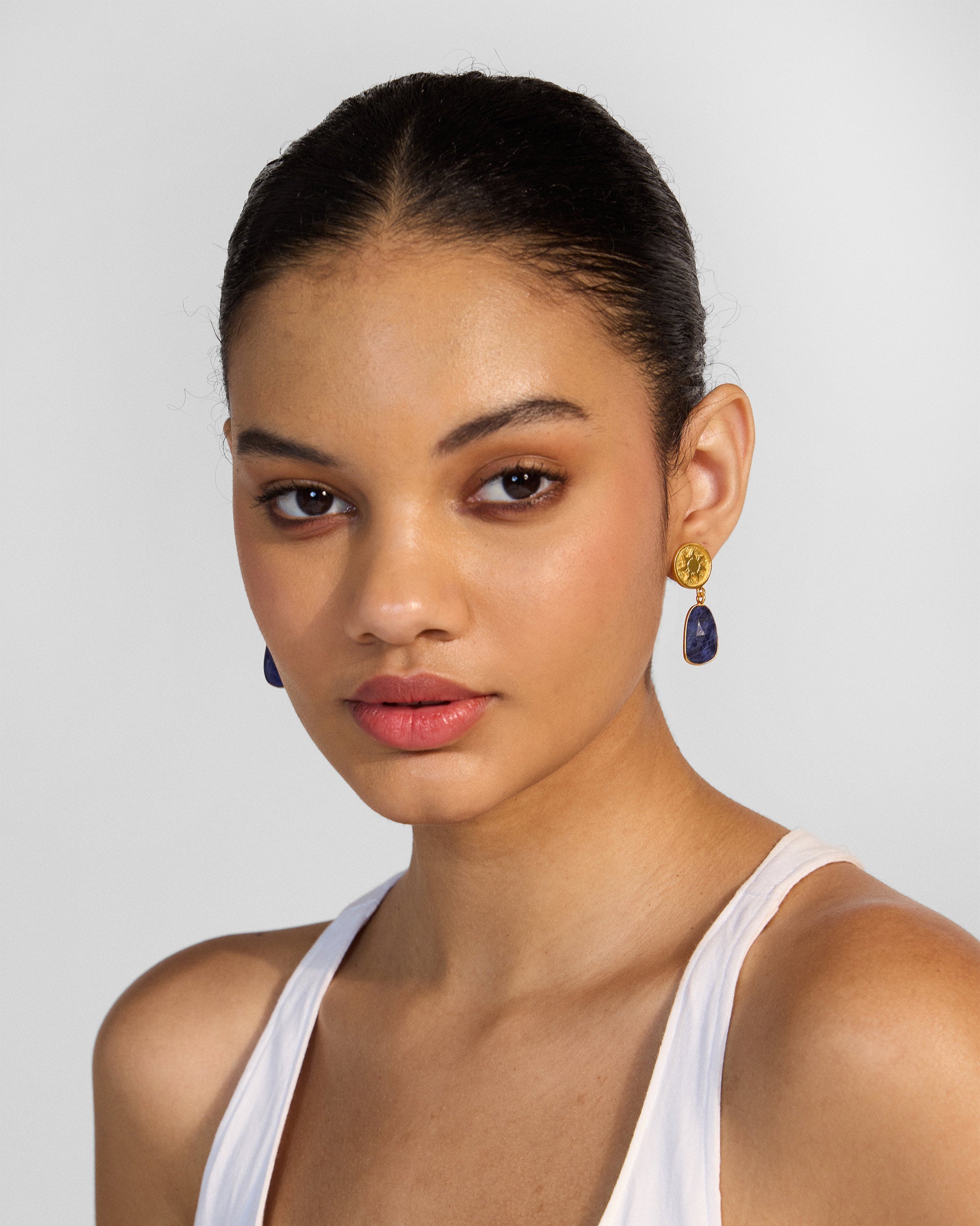 Sunrise Earrings - Blue