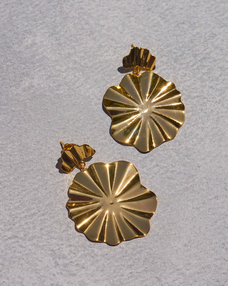 Bloom Earrings - Gold