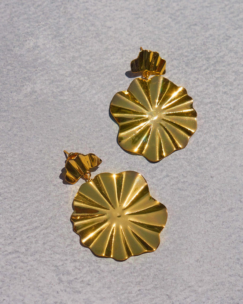 Bloom Earrings - Gold