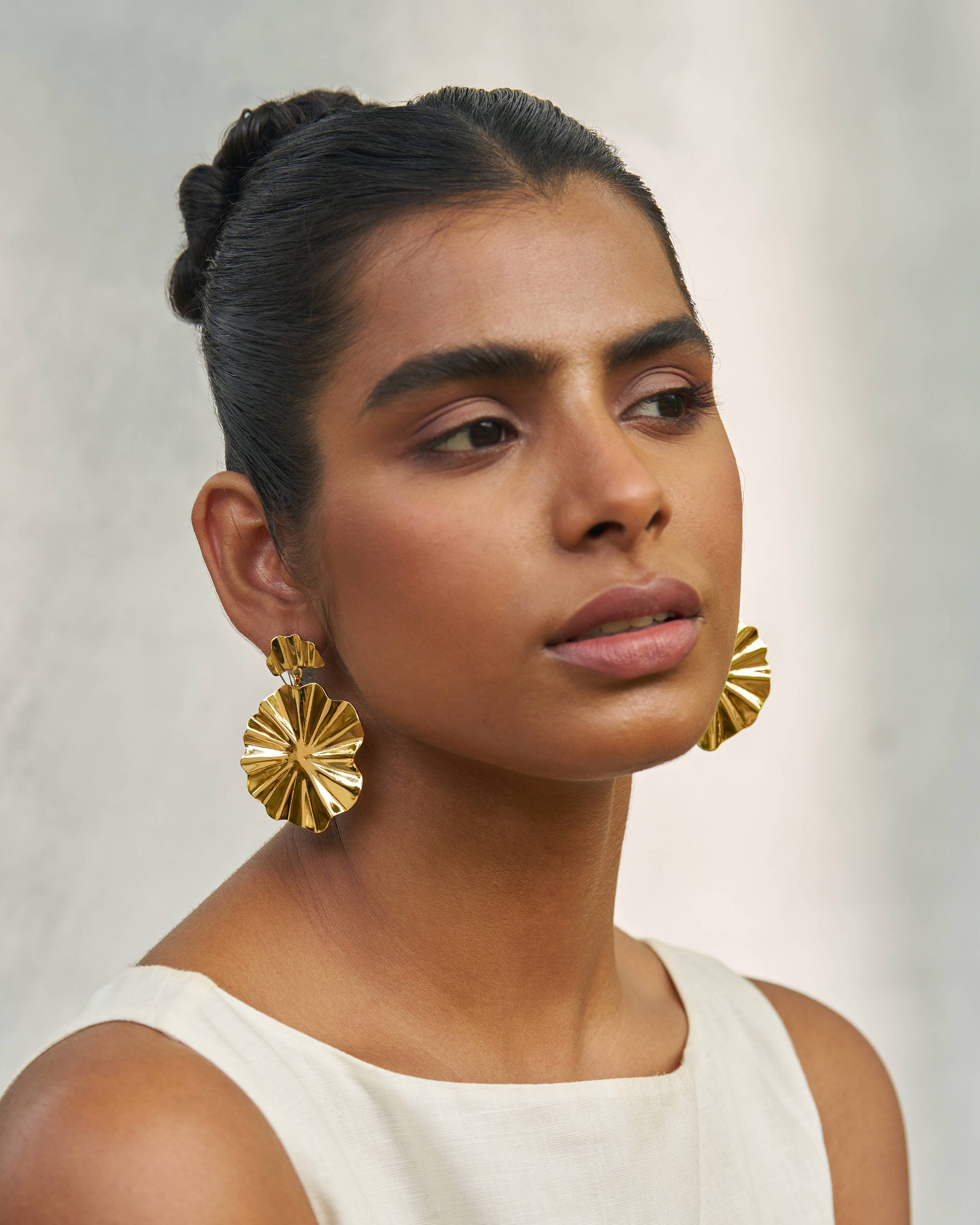 Bloom Earrings - Gold