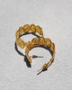 Curved Seed Pod Hoops - Gold