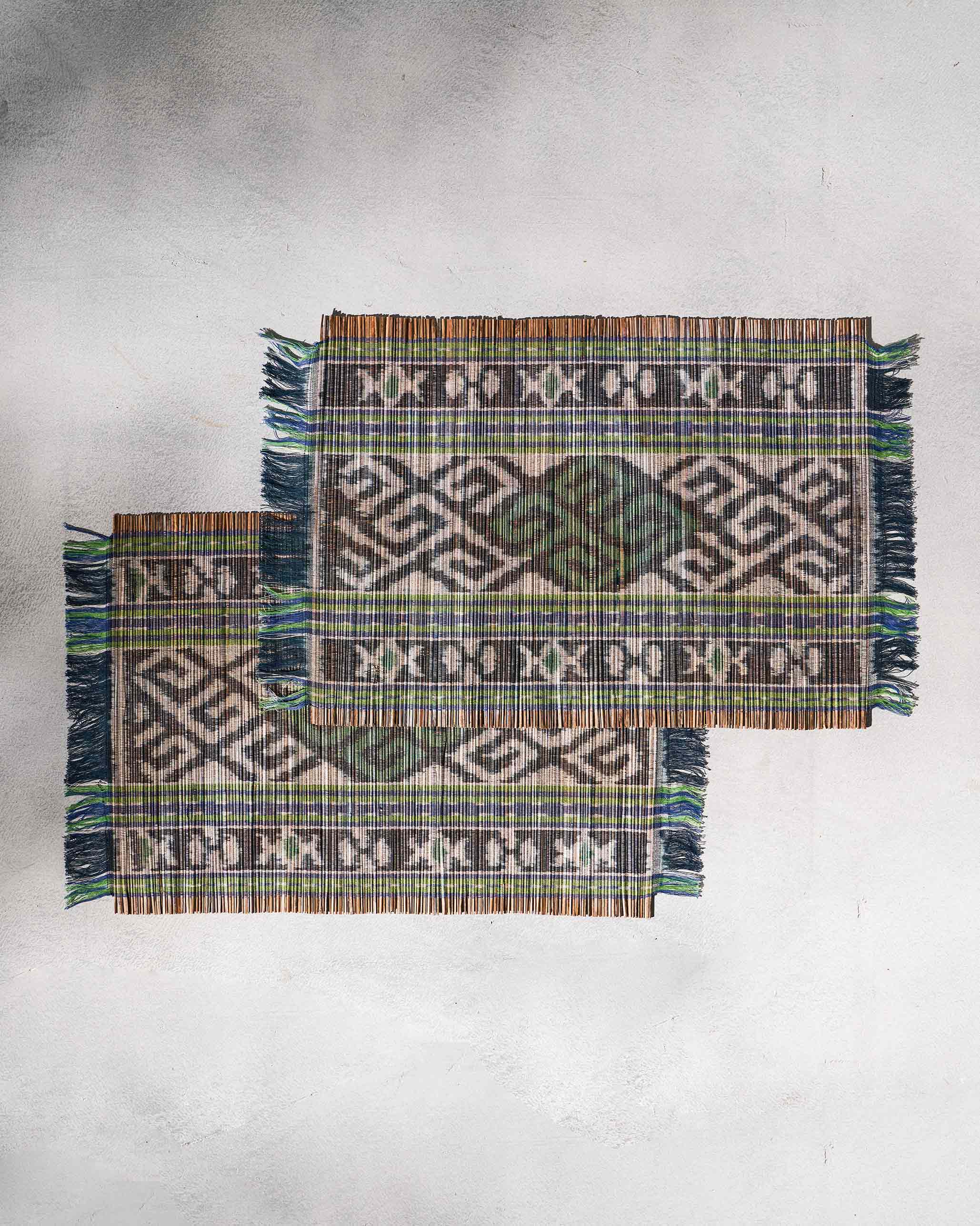 Sitara Ikat Placemat - Green