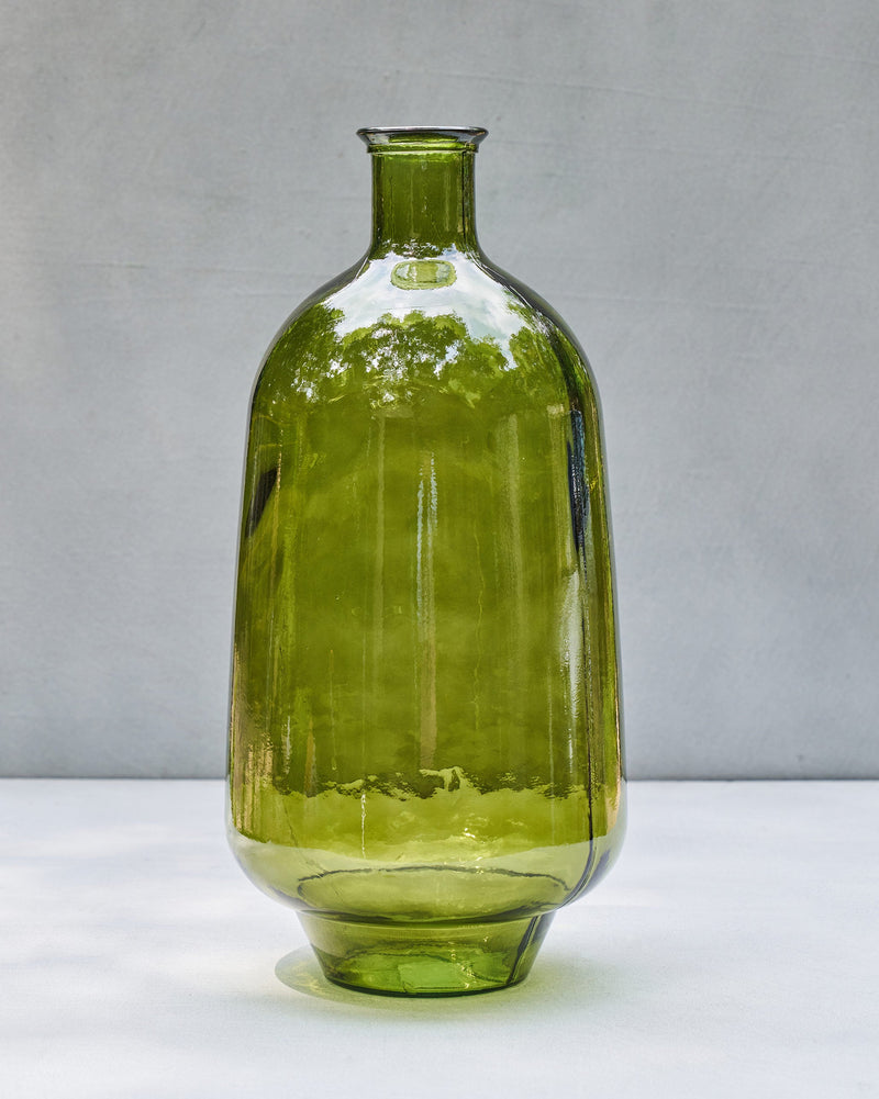 Jade Glass Vase