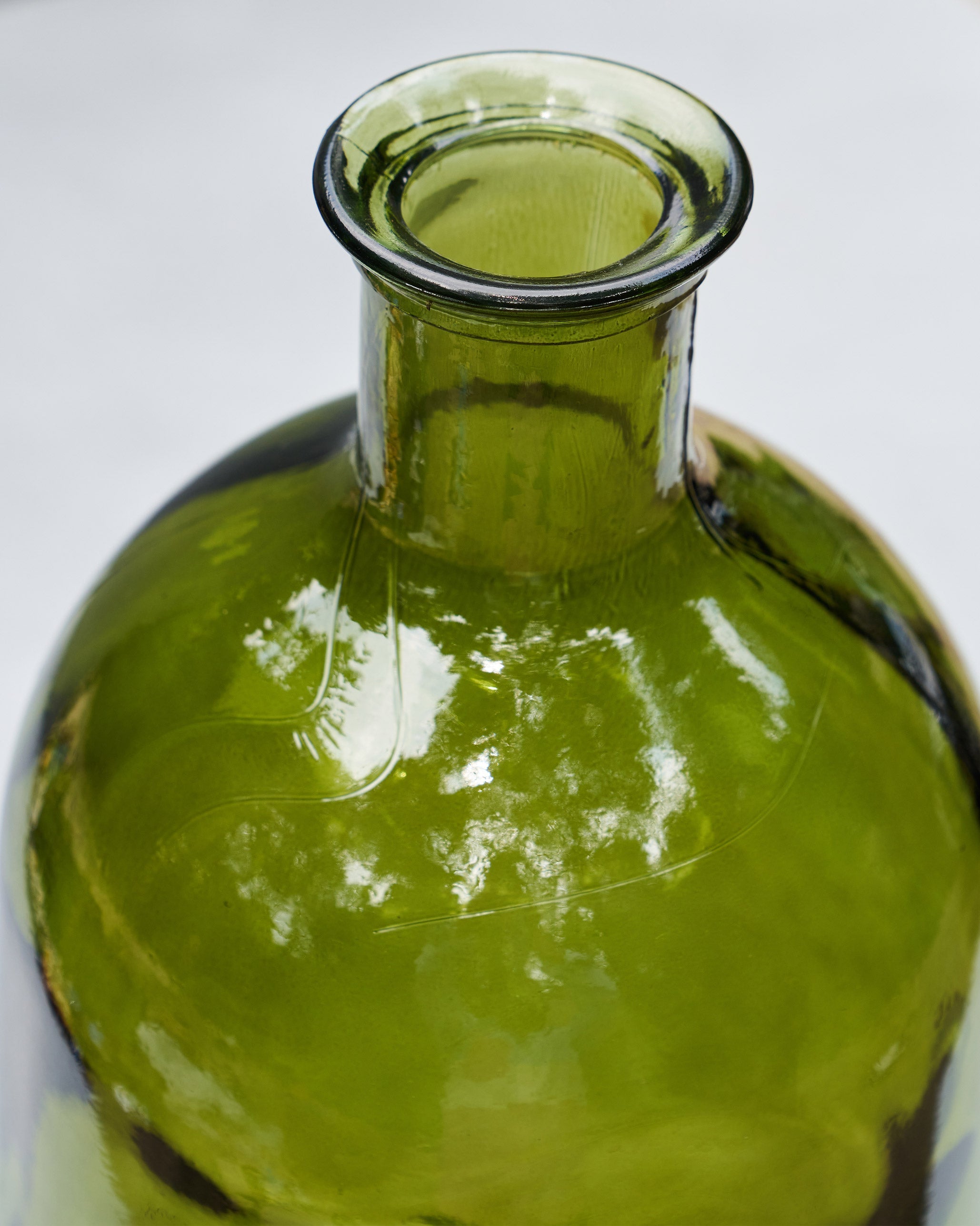 Jade Glass Vase