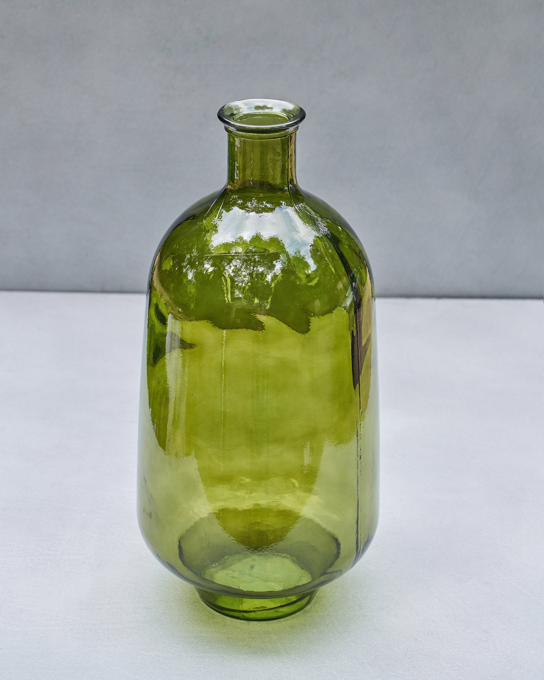 Jade Glass Vase