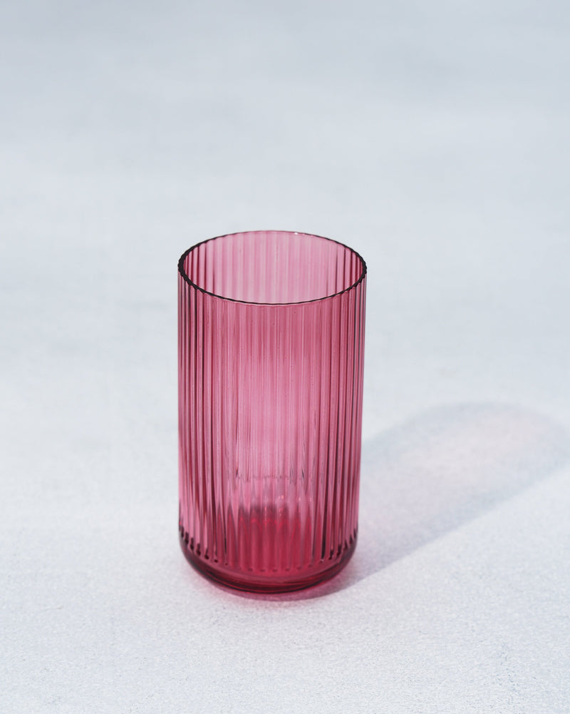 Serenity Highball Glass- Pink