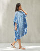 Neoma Collared Kaftan - Blue