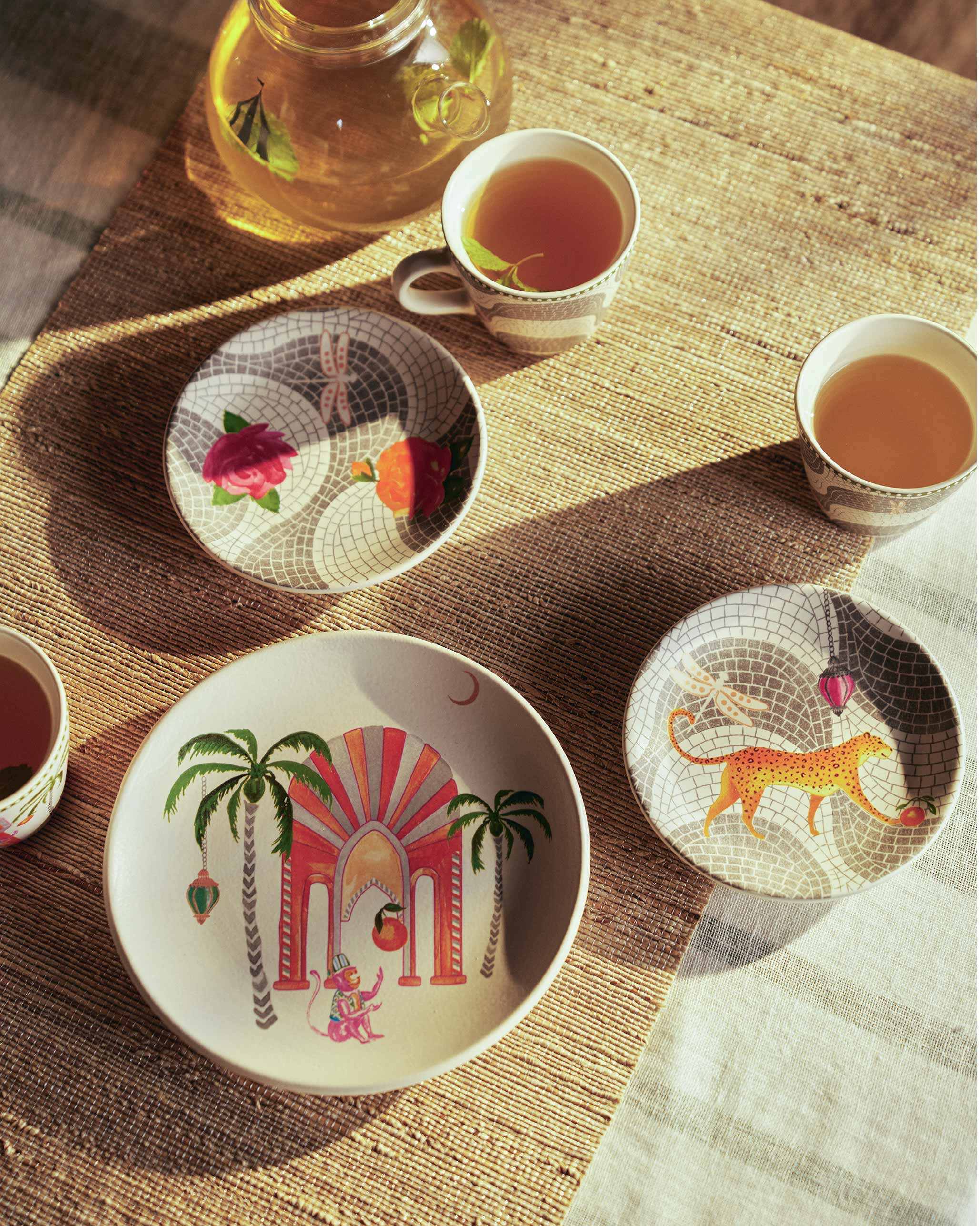 Mirage Tea Plate - Set of 4