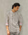 Pondicherry Shirt - Ivory & Grey