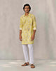 Bouquet Kurta - Yellow