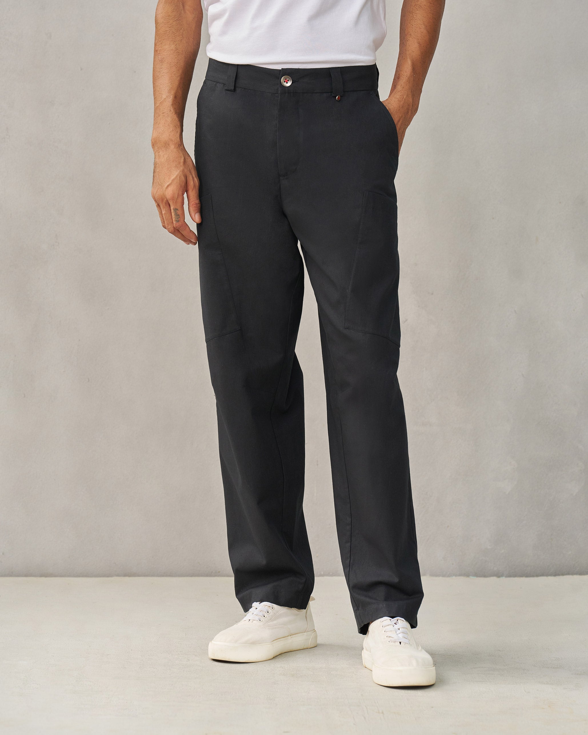 Big pocket Pants - Black