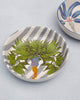 Dancing Palm Shallow Bowls - Set of 2