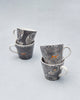 Desert Trail Espresso Mugs - Charcoal - Set of 4