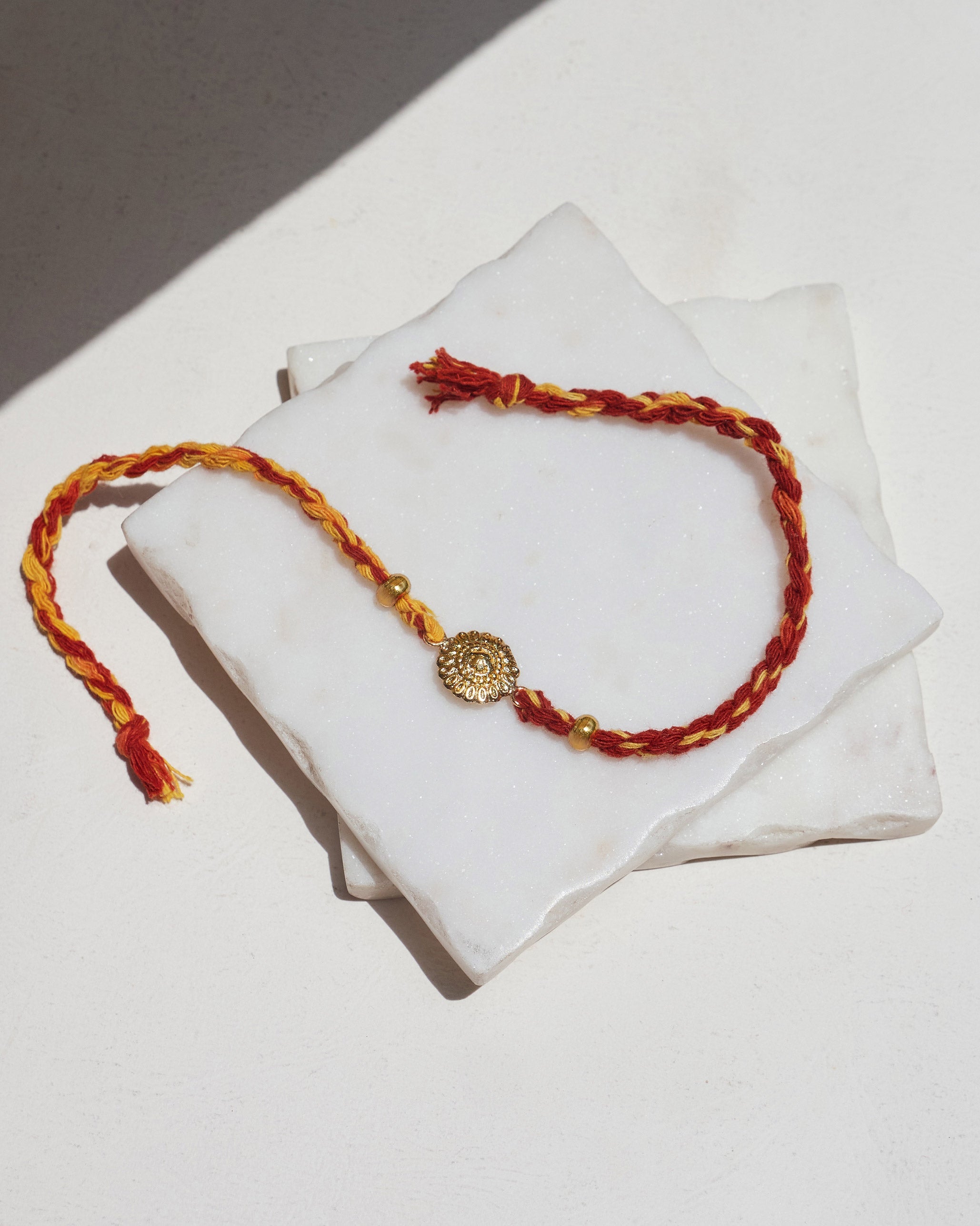 Mandala Rakhi - Red