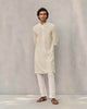 Neckband Kurta - Ivory