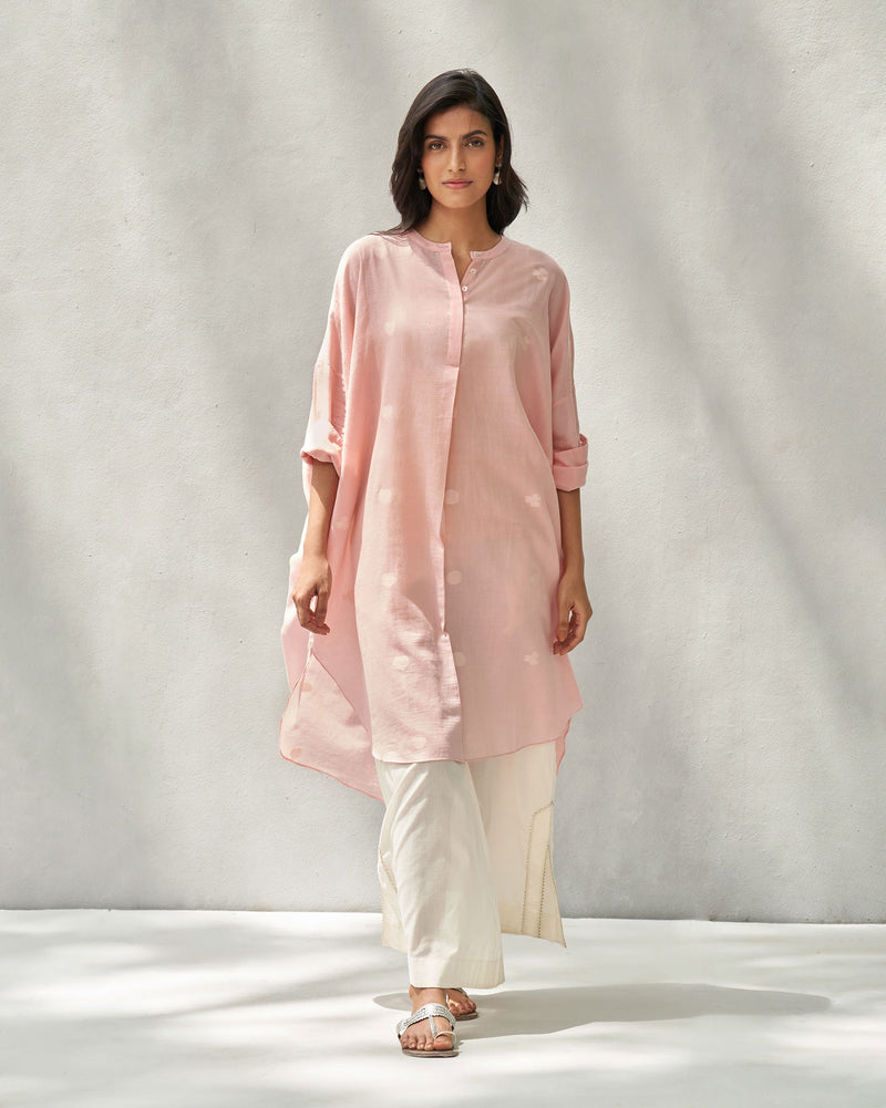 Lazy Sunday Tunic - Pink