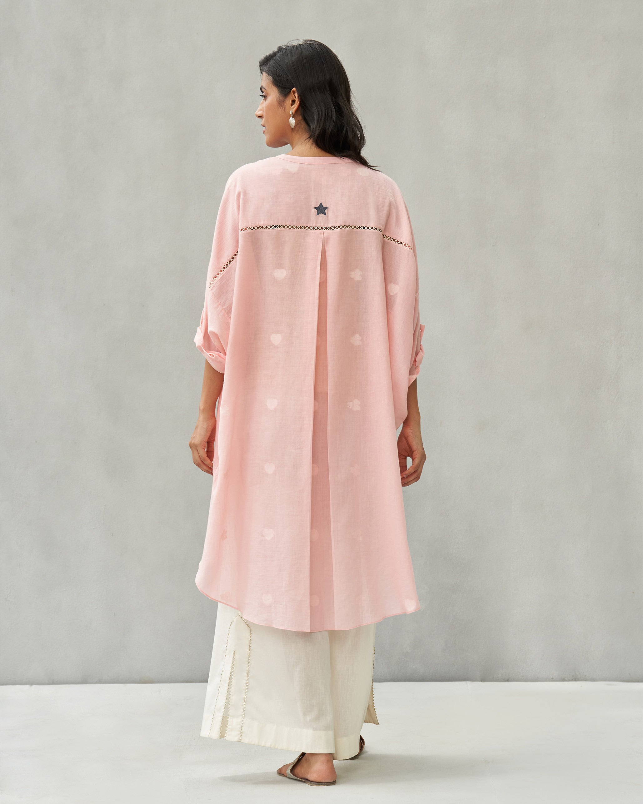 Lazy Sunday Tunic - Pink