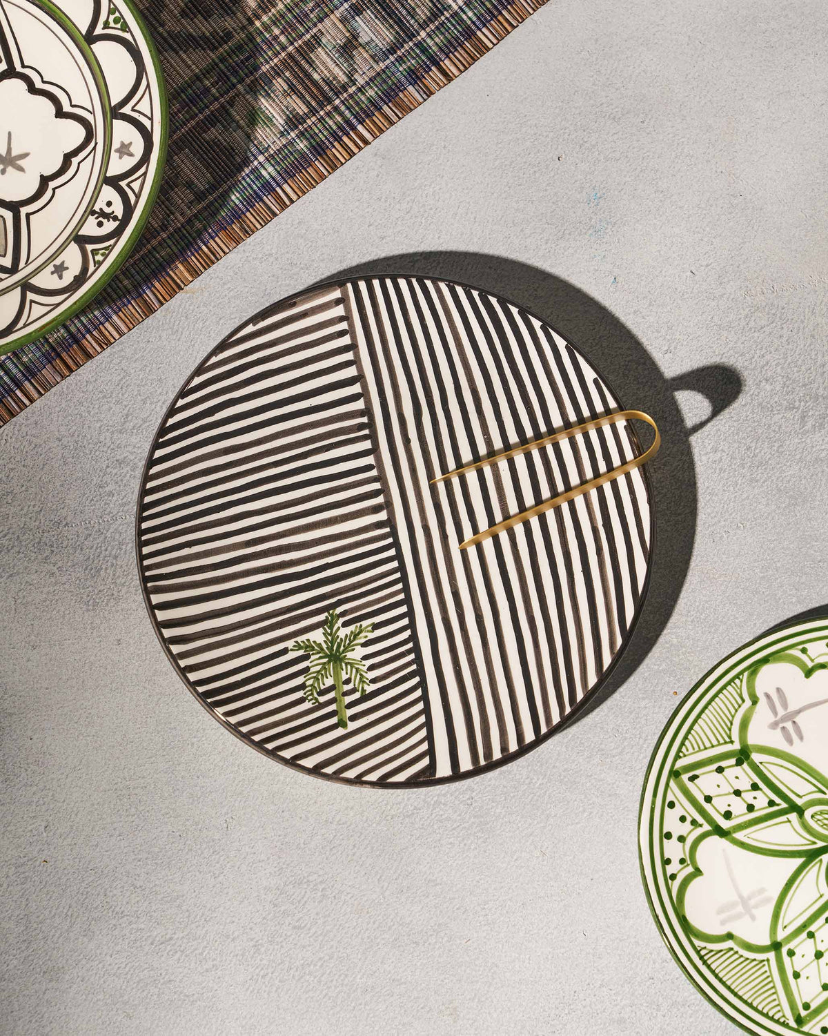 Zenith Platter with Tong