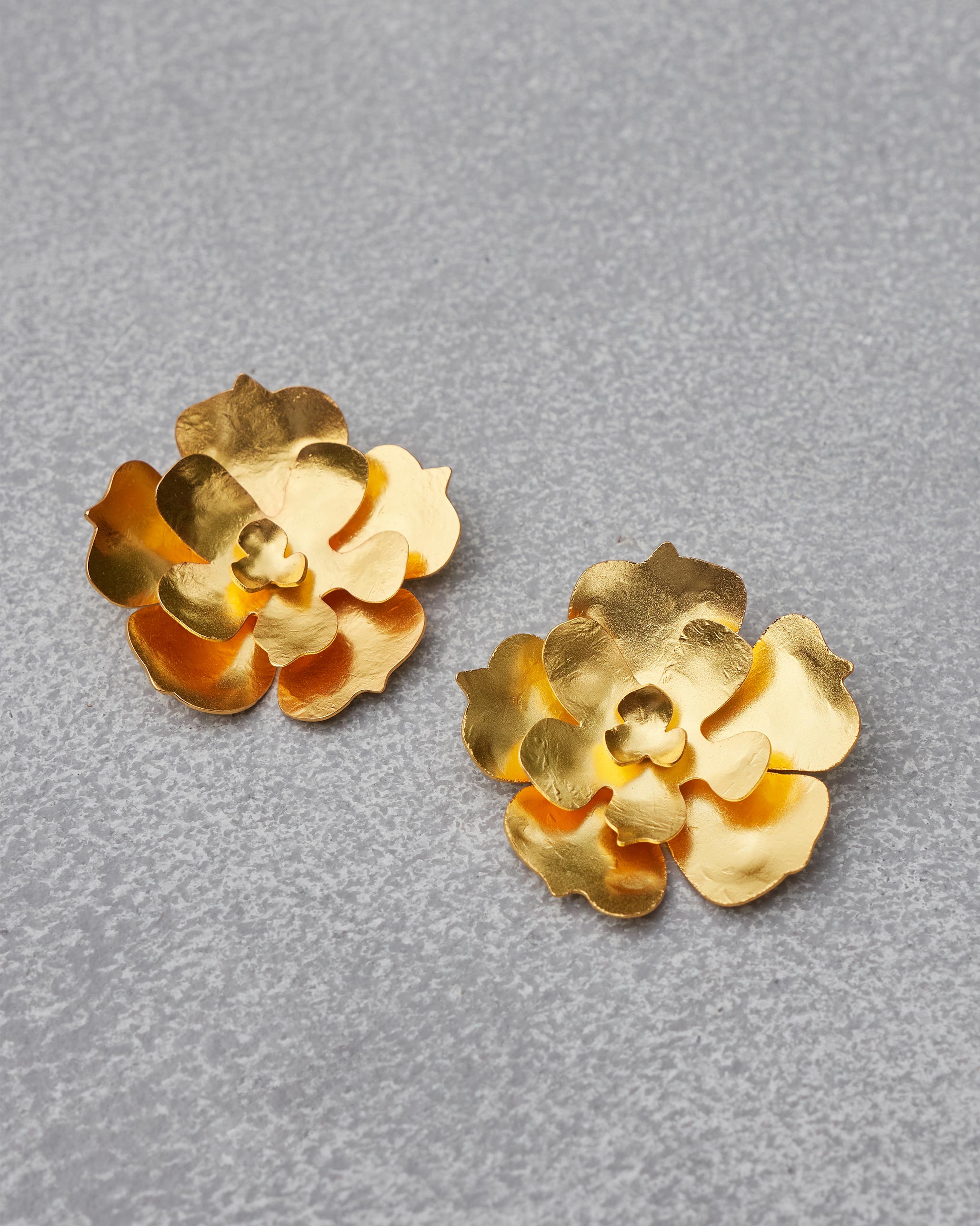 Poppy Earrings - Gold