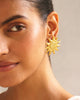 Sunflower Earrings - Gold