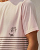 Moroccan Palm T-shirt - Light Pink