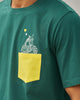 Zolulu T-shirt - Bottle Green