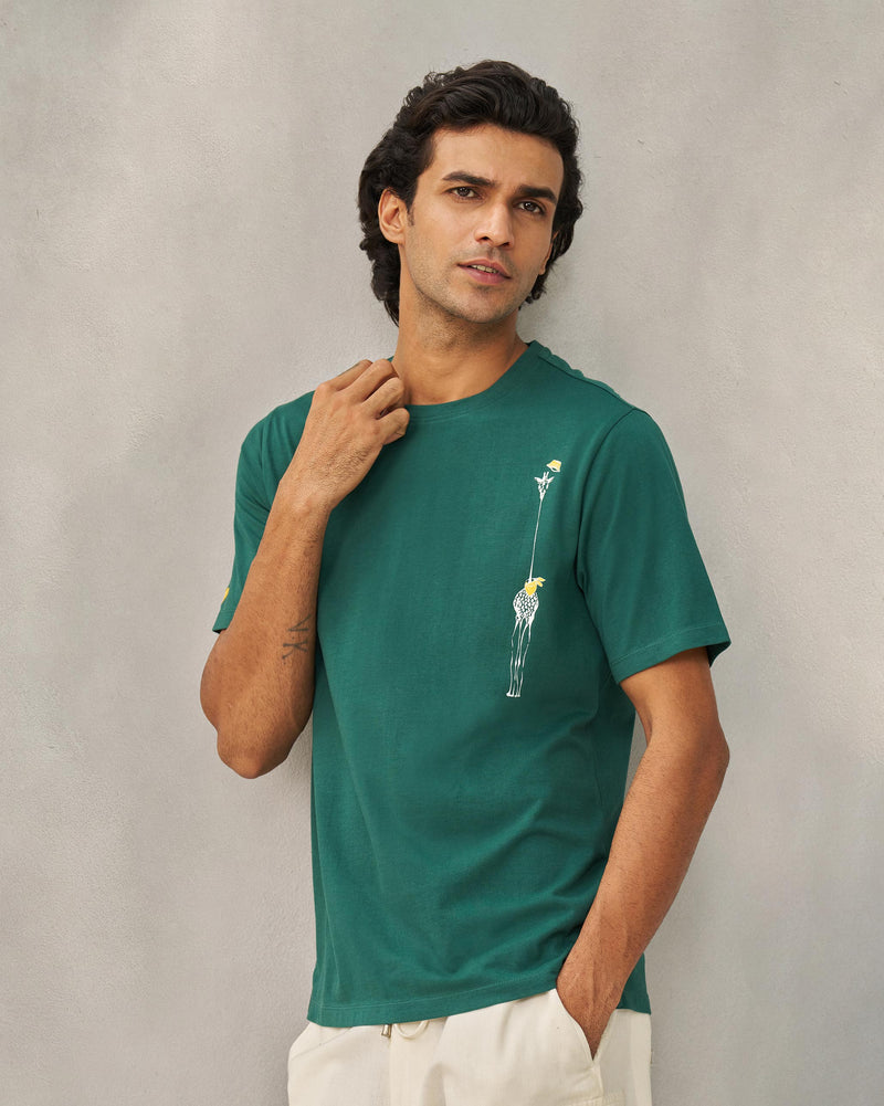 il Gentiluomo T-shirt - Bottle Green