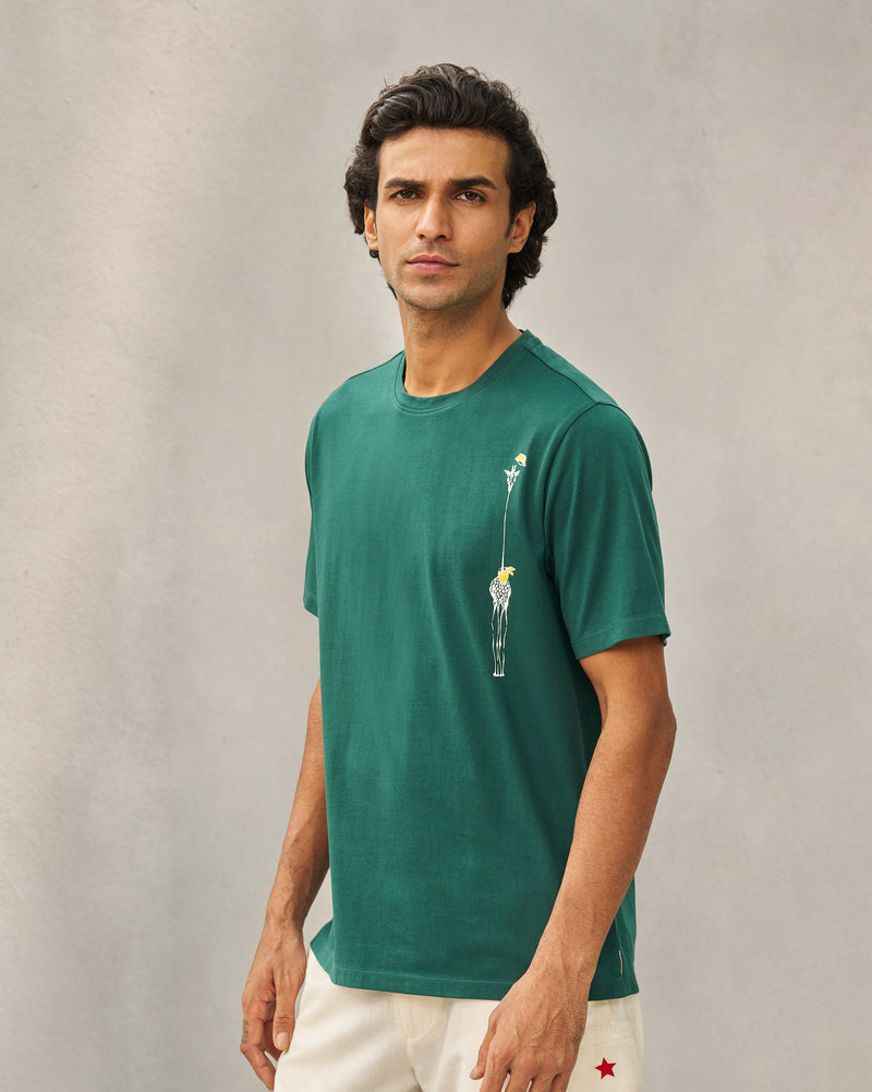 il Gentiluomo T-shirt - Bottle Green