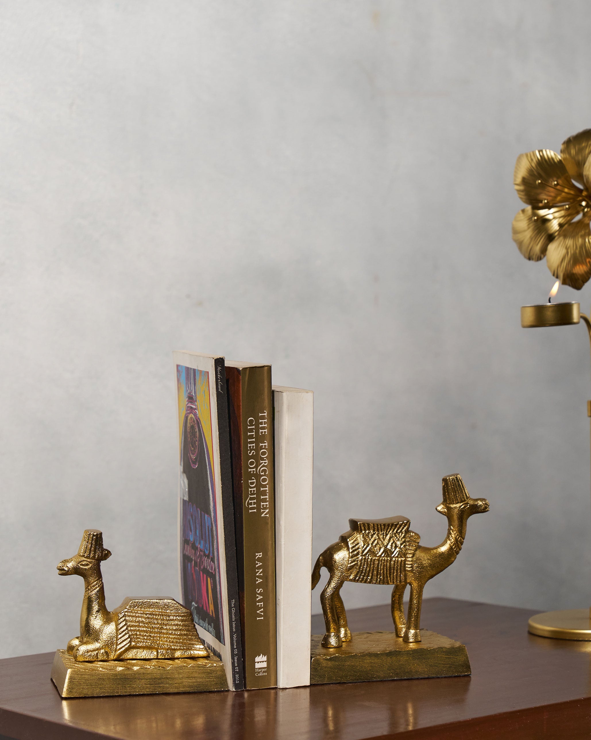 Camel Bookends - Set of 2