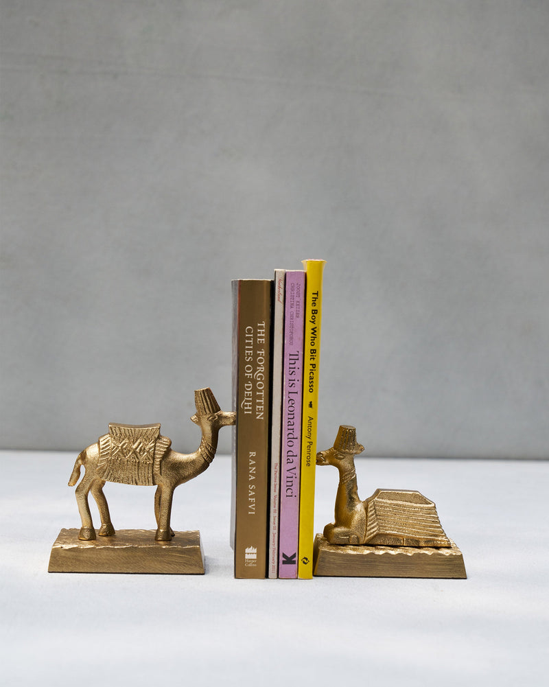 Camel Bookends - Set of 2