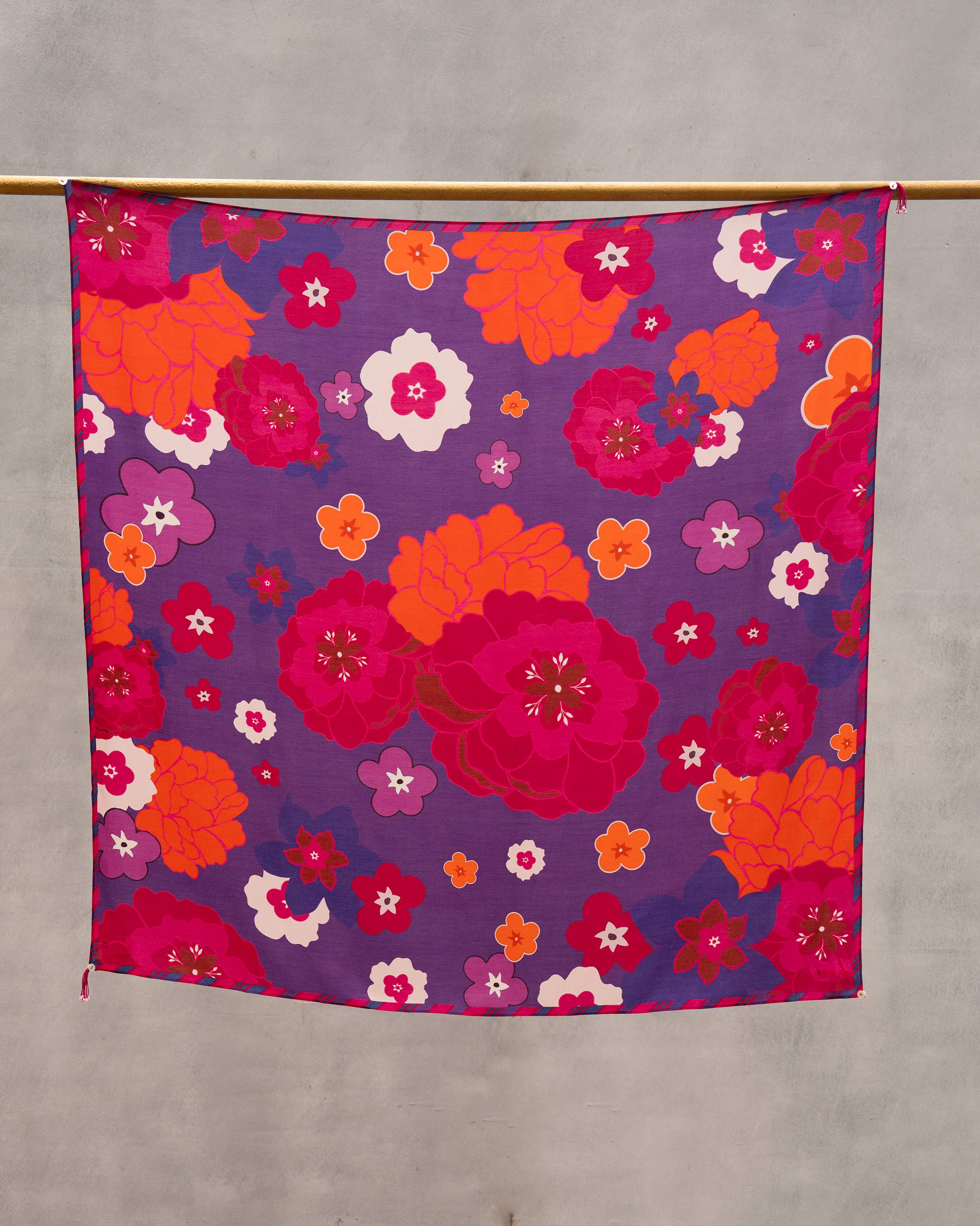 Bloom Bed Scarf - Multi Color