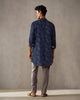 Fort Kurta - Dark Navy Print