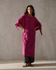 Charisma Kurta - Fuchsia & Grey