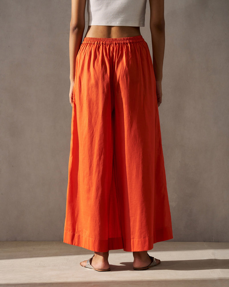 Marrakech Flared Pants - Orange