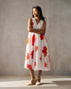 Gimlet Dress - White & Orange