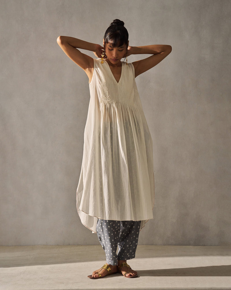 Moon Basic Kurta - Ivory