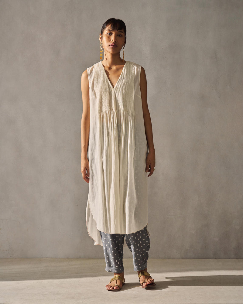 Moon Basic Kurta - Ivory