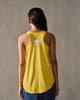 Ukiyo Racerback Top - Yellow