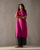 Short Sleeve Kurta - Magenta