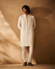 Abra Kurta - Ivory Embroidered