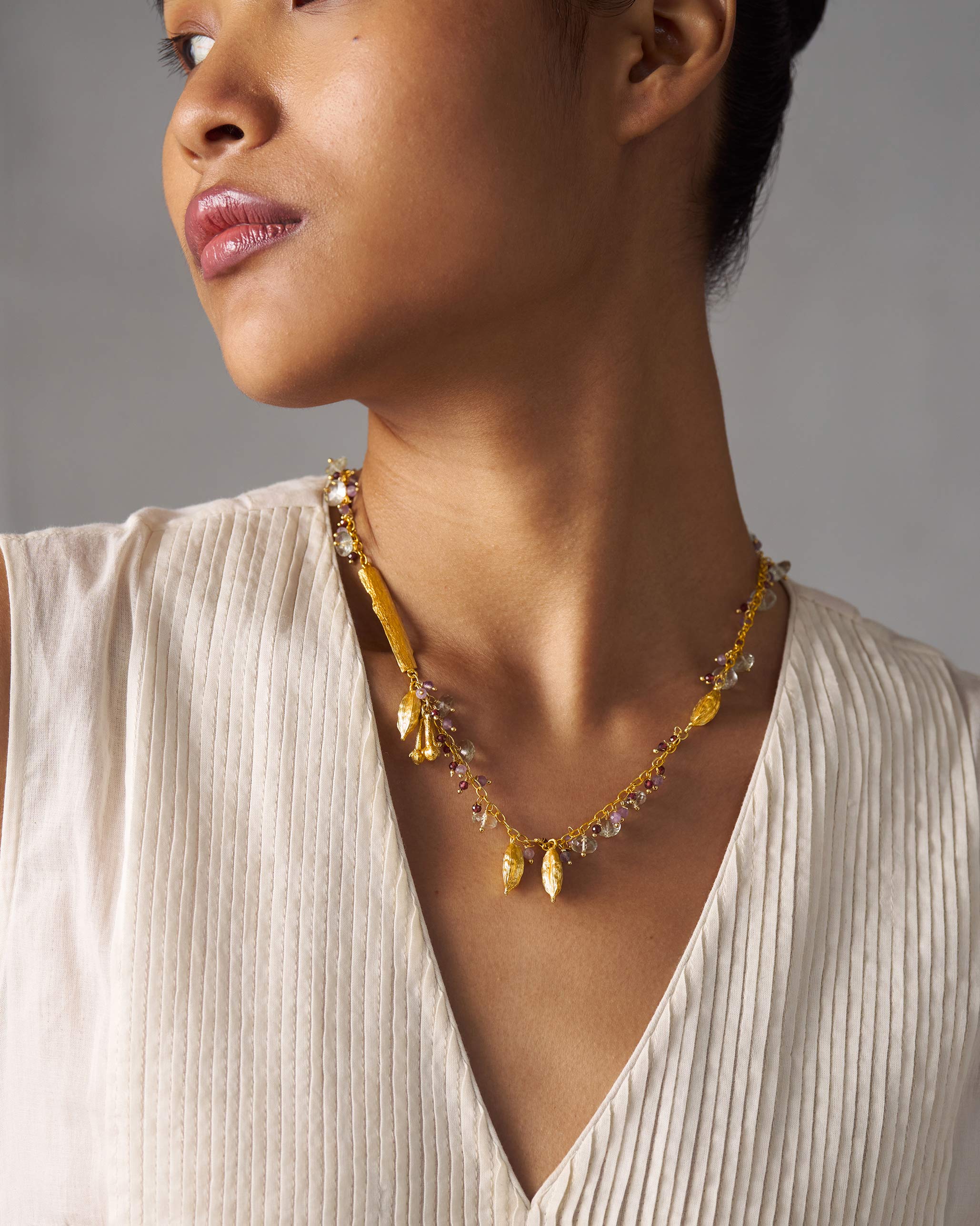 Wild Spice Necklace - Gold