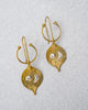 Nebra Disk Earrings - Gold & Silver